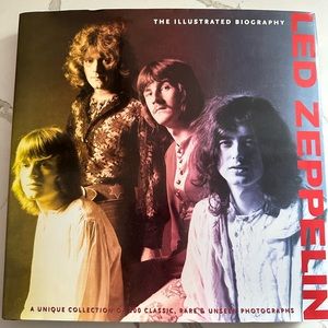 Led Zeppelin 2 DVD Concert Set & Illustrated Biography $15 for both!